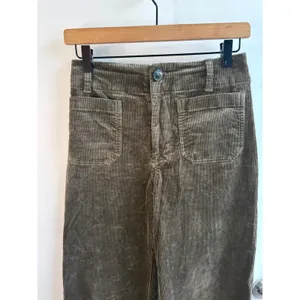 Maeve Anthropologie The Colette Corduroy Wide Leg Crop Pants Size 25 boho‎ thumbnail 3