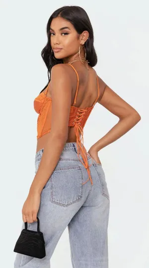 Edikted Lace Corset thumbnail 2