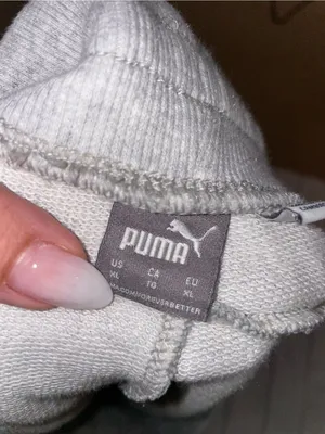 Puma Women's Gray Athletic Sweat Shorts thumbnail 7