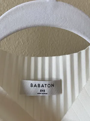 Aritzia Babaton White Midi Dress thumbnail 3
