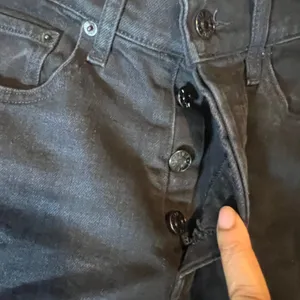 EDWIN Hana Classic Tapered Black‎ Denim Jeans Women's Size 25 thumbnail 5