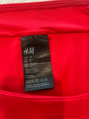 H&M Red Bikini Set thumbnail 3