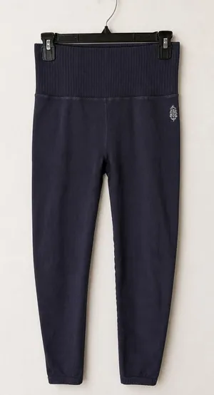 Free People FP Movement Good Karma Leggings Women Small Gray High Rise‎ Athletic thumbnail 1
