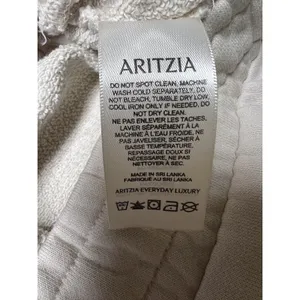 Aritzia Azure Skies Jogger Terry Sweatpants Bone‎ Women’s Size Medium thumbnail 7