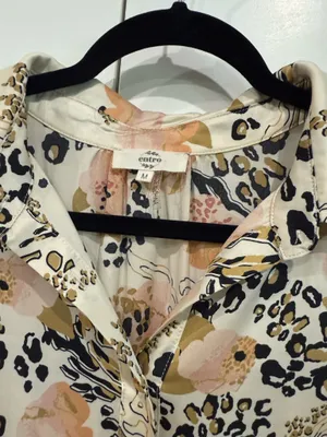 Entro fall print dress thumbnail 2