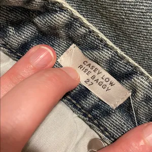 Pacsun Casey Low Rose Baggy Jeans (Light Wash) thumbnail 8