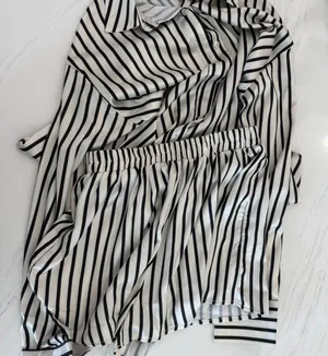 Satin Striped Set Multiple thumbnail 1