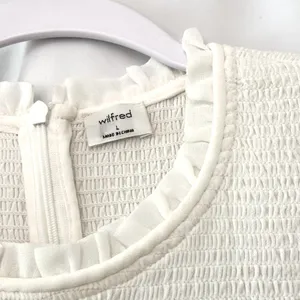 Aritzia NWOT Wilfred Tempest Blouse Work Top Business Casual White Size L thumbnail 3