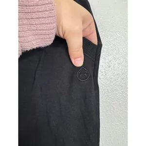 Tasc Performance Black Organic Cotton Bamboo Viscose Pants Small thumbnail 3