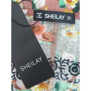 Sheilay Ditsy Floral Multicolor sleeveless Shift‎ Maxi Bohemian Dress LARGE NWT thumbnail 8