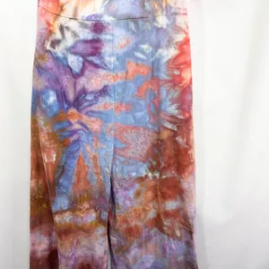 Princess Polly Size 0 Jumpsuit Handmade Tie‎ Dye One Shoulder Wide Leg 988 thumbnail 8