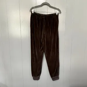 Fear of God Essentials Iron Black Gray Pull-on Velour Lounge Joggers Pants M thumbnail 4