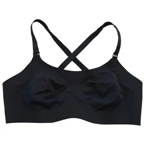 Knix Size 4 Evolution Wireless Bra Black Wirefree Convertible thumbnail 3