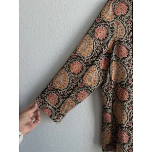Lauren Ralph Lauren Paisley Ruffle Blouse Cotton Boho Cottagecore Western XL thumbnail 6