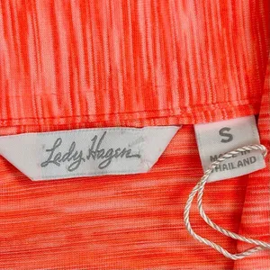 New! NWT Lady Hagen Sleeveless Coral Carnival Golf Polo Small thumbnail 5