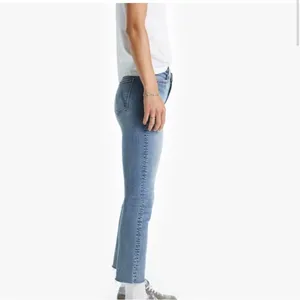 Mother Denim The Rascal Ankle Fray Bonfire Lighning Light Wash Jeans- Size 27 thumbnail 3