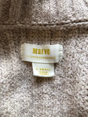 Anthropology Knitted Sweater Size XS thumbnail 3