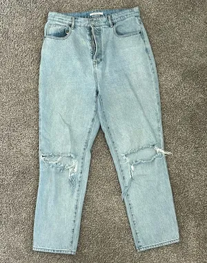 PacSun High Rise Straight Jeans thumbnail 1