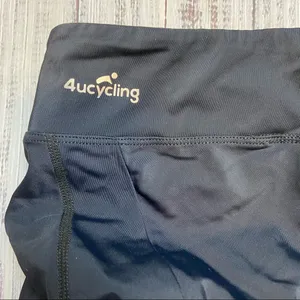 4 U Cycling Padded 9” Black Shorts. Size XSmall. NWT thumbnail 6