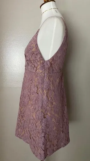 Free People Night Shimmers Velvet Mini Dress thumbnail 6