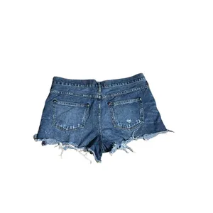 Free people Denim Cut off Distressed‎ jean shorts sz 29 thumbnail 2