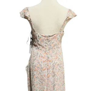 ASTR THE LABEL Mahalia Dress in Lilac & Orange Floral Size Medium NWT thumbnail 11