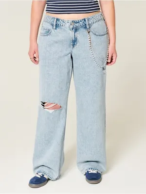 Hollister Low Rise Baggy Ripped Jeans thumbnail 2