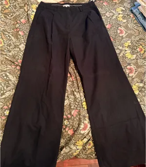 Crescent Black Lennon Wide Leg Dress Pants thumbnail 3