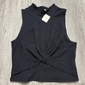 Intimately Free People High Neck Twist Front Tank Top thumbnail 1