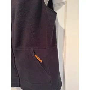 LL Bean Womens Mountain Classic Fleece Vest Navy Blue Full Zip M REG 504675 cozy thumbnail 5