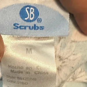SB Scrubs Floral Scrub Shirt‎ thumbnail 4