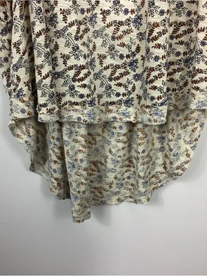 Free People Paisley Puff Sleeve Top Size Small NWT thumbnail 4