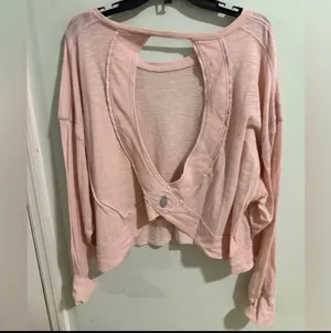 Free People Women's Pink Long Sleeve Top thumbnail 2