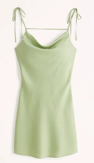 Abercrombie Cowl Neck Slip Dress Size Small New with tag thumbnail 1