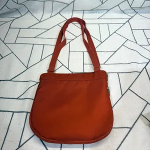 Baggallini‎ Crossbody Bag Small Orange Nylon Turn-Lock Pocket Adjustable Strap thumbnail 4
