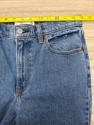 Abercrombie & Fitch The Vintage Flare Leg High Rise Jeans Women Size 6/28 Short thumbnail 5