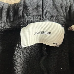 Joah Brown Black Joggers thumbnail 2