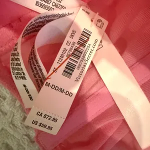 Victoria's Secret Dream Angels M DD Boho cap sleeve corset BC3 3229 thumbnail 7