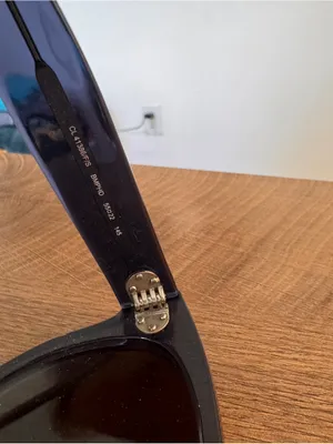 Celine Black Round Acetate Sunglasses with Gradient Lenses thumbnail 6