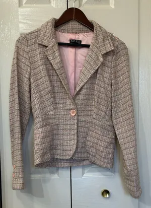 XOXO Vintage tweed blazer thumbnail 1