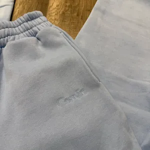 Comfrt Powder Blue Heavyweight Oversized Jogger Sweatpants thumbnail 3