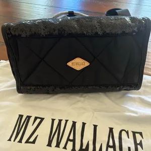 NWT MZ Wallace Quilted Madison Shoulder Bag with Sequins thumbnail 2