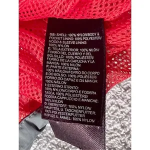 The North Face Shell Hyvent Jacket Gray Pink Lining Size Medium Women’s thumbnail 9