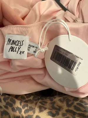NWT Princess Polly Pale Pink Cowl Neck Mini Dress thumbnail 3