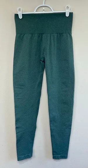 NVGTN Dark Green Seamless High Rise Leggings Medium thumbnail 1