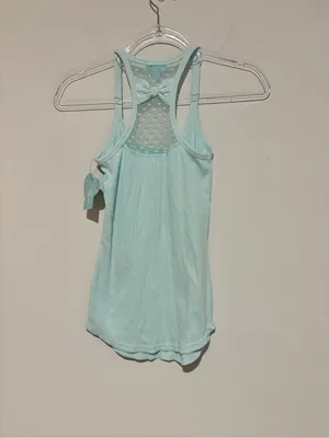 Betsey Johnson Blue by Betsey Johnson Mrs. tank top Tiffany blue size XS thumbnail 2