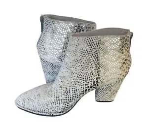 Diba True Snakeskin Ankle Booties Size 7 thumbnail 1