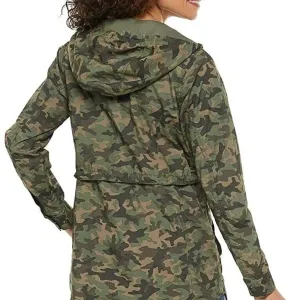 Columbia Women's Camouflage West Bluff Printed Hooded Parka Jacket Size Small‎ thumbnail 2