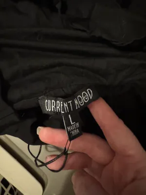 Current Mood Black lace mini skirt thumbnail 2