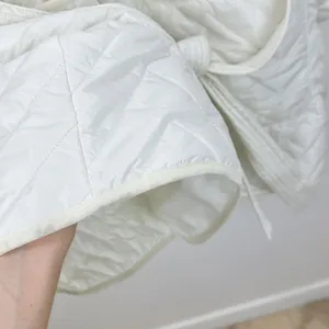 Athleta Mendocino Puffer Coat Quilted White Light Quilted Belted Size 2X NWT thumbnail 16